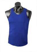 Botany Mens Training Singlet- Royal - sportscrazy.com.au