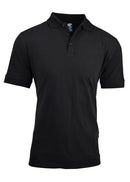 Claremont Mens Polo - Black - sportscrazy.com.au