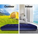 Bestway Single Inflatable Air Mattress - Navy - sportscrazy.com.au