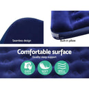 Bestway Single Inflatable Air Mattress - Navy - sportscrazy.com.au