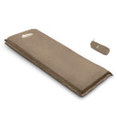 Weisshorn Single Self Inflating Mattress - Coffee - sportscrazy.com.au