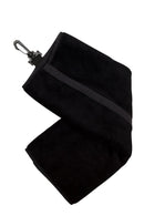 Bamboo Golf Towel Black - sportscrazy.com.au