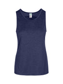 Ladies Challenger Singlet - Navy Marle