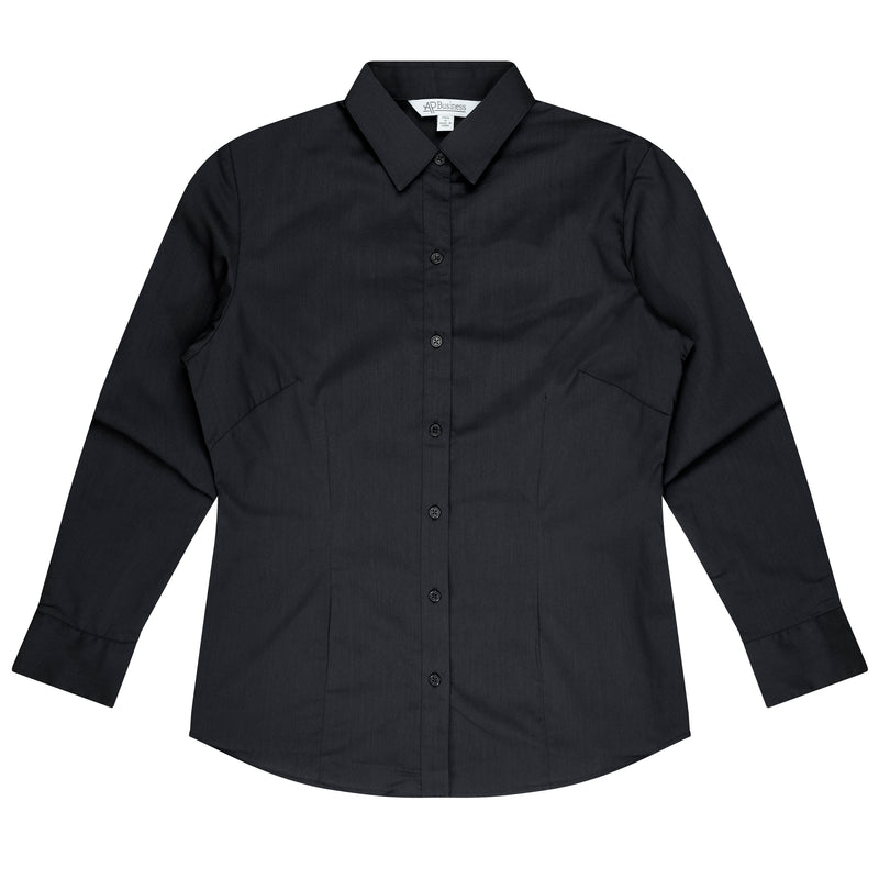 Mosman Ladies LS Shirt - Black