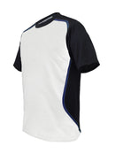 Mens Sublimated Sports Tee - Wet/Blk/Navy