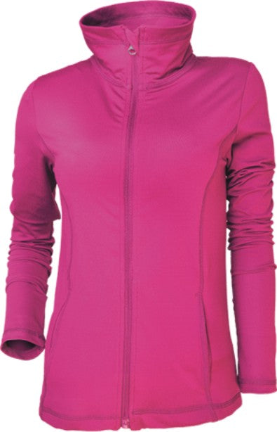 Ladies Yoga Jacket - Magenta