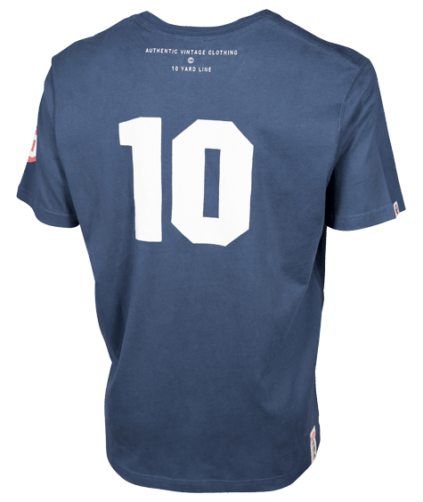 10 Yard Round Neck T-Shirt - Navy