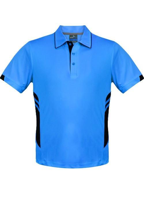 Tasman Polo - Cyan/Black - sportscrazy.com.au