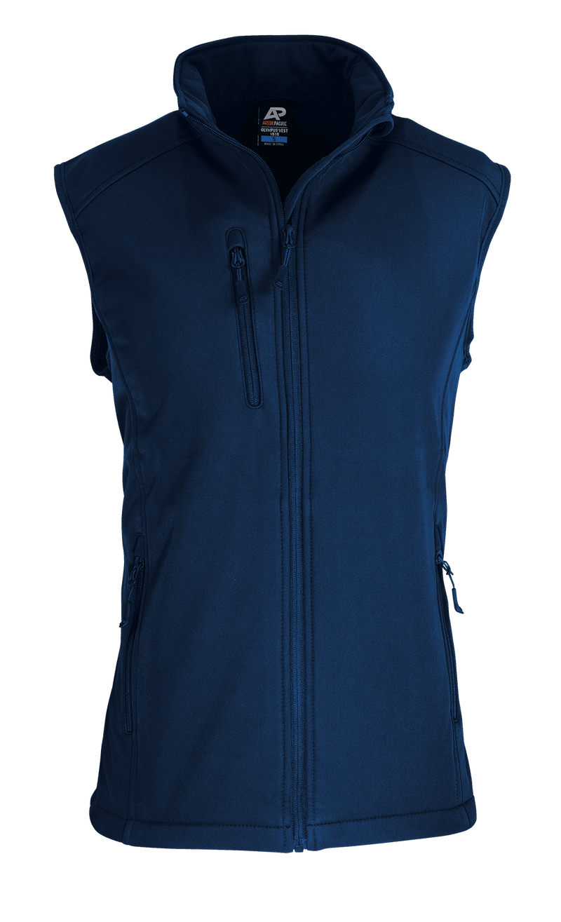 Mens Olympus Softshell Vest - Navy - sportscrazy.com.au