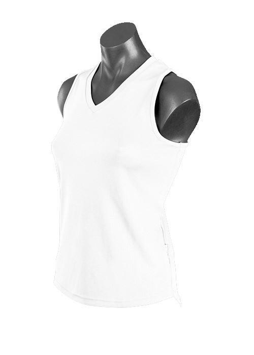 Botany Ladies Training Singlet - White - sportscrazy.com.au