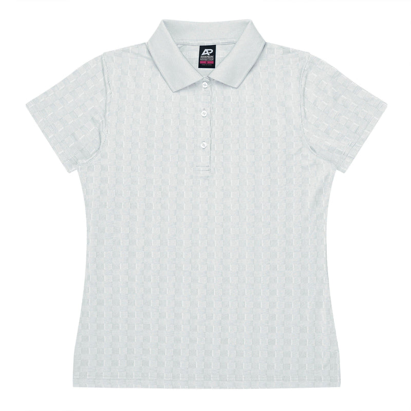 Noosa Ladies Polo - White - sportscrazy.com.au