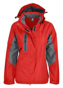 Ladies Sheffield Jacket - Red/Slate - sportscrazy.com.au