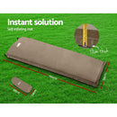 Weisshorn Single Self Inflating Mattress - Coffee - sportscrazy.com.au