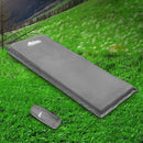 Weisshorn Single Self Inflating Mattress - Grey - sportscrazy.com.au