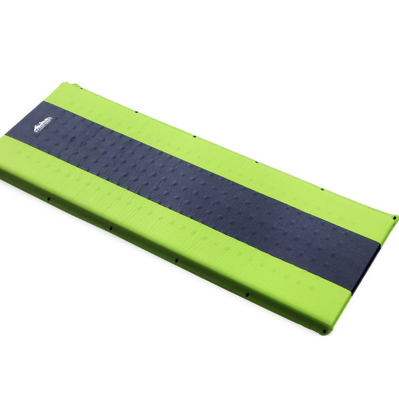 Weisshorn Self Inflating Mattress Single - Green