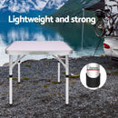 Weisshorn Folding Camping Table 60cm