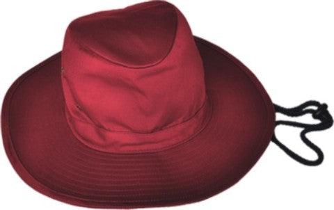 School Wide Brim Hat - Maroon