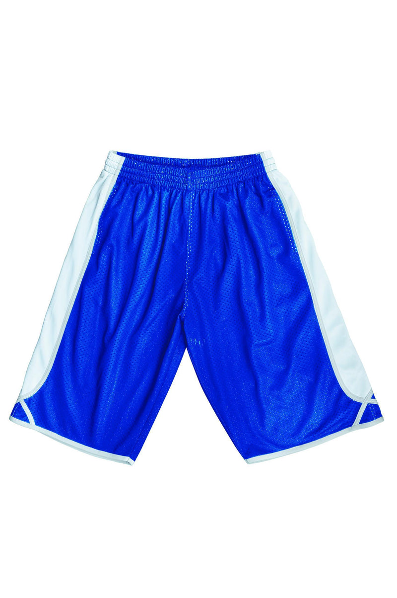 Basketball Shorts - Royal/White - sportscrazy.com.au