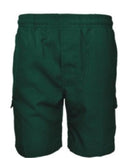 Boys School Cargo Shorts - Bottle