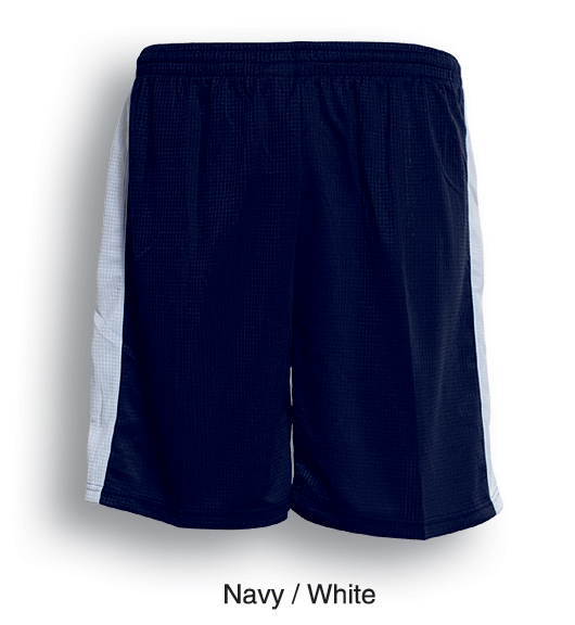 Kids Panel Soccer Shorts - Navy/White - sportscrazy.com.au