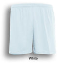 Kids Plain Soccer Shorts - White - sportscrazy.com.au