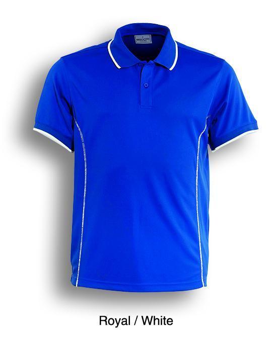 Essentials Golf S/S Polo - Royal/White - sportscrazy.com.au