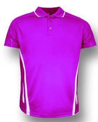 Elite Golf Polo - Magenta/White - sportscrazy.com.au