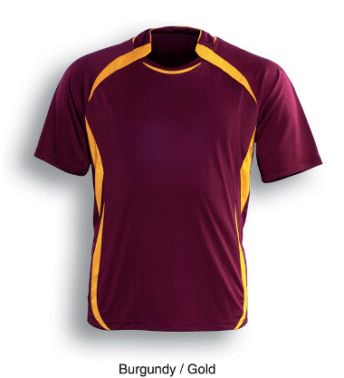 Kids Performance Football Jersey - Burgundy/Gold - sportscrazy.com.au