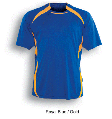 Kids Performance Football Jersey - Royal/Gold - sportscrazy.com.au