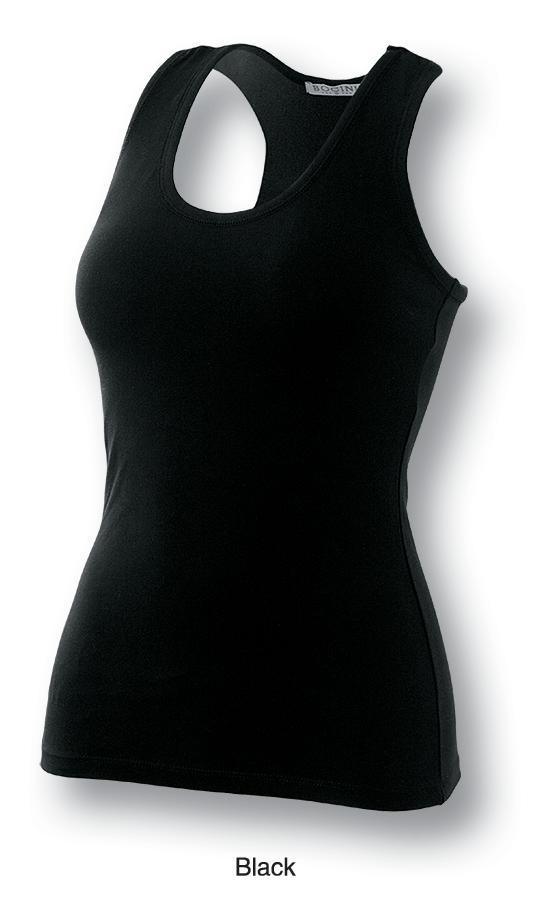 Ladies Action Gym Singlet - Black - sportscrazy.com.au