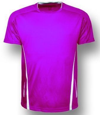 Kids Elite Sports Tee - Magenta/White - sportscrazy.com.au