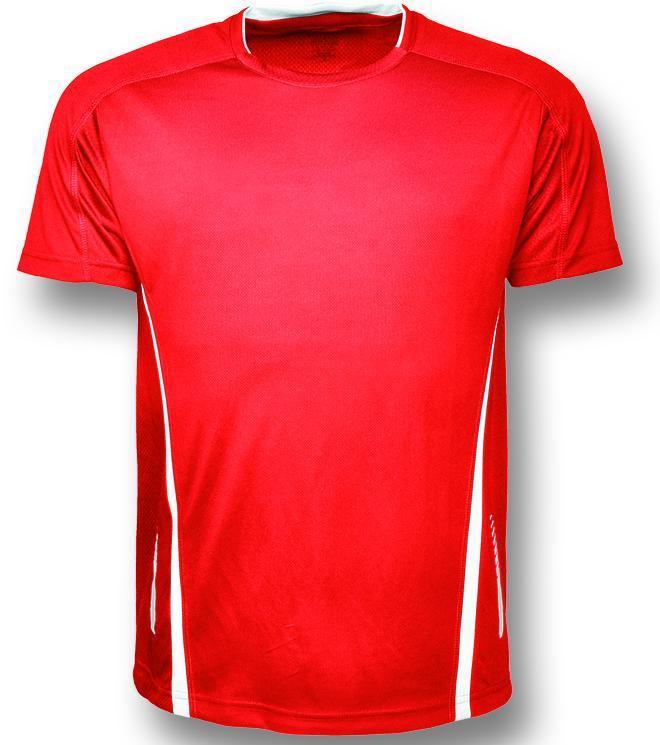 Kids Elite Sports Tee - Red/White - sportscrazy.com.au