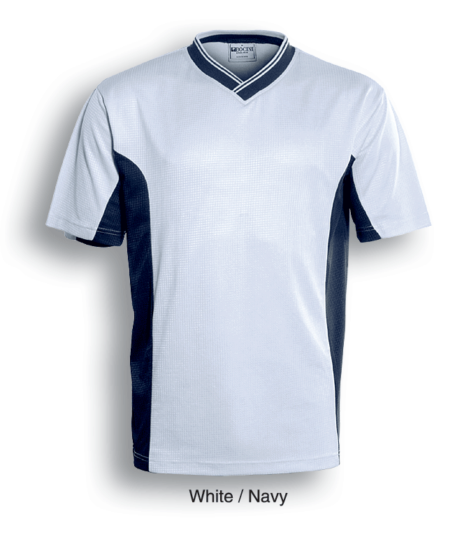 Kids Soccer Jersey - White/Navy - sportscrazy.com.au