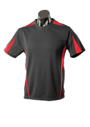 Kids Eureka Sports Tee - Black/Red - sportscrazy.com.au