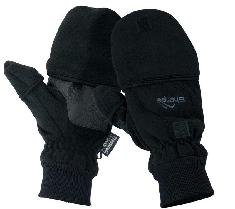 Sherpa Fleece Convertible Mitt