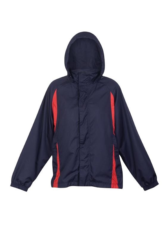 Ladies Sportech Jacket - Navy/Red - sportscrazy.com.au