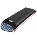 Weisshorn Single Winter Sleeping Bag - Grey - sportscrazy.com.au