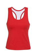 Ladies Sport Singlet - Red - sportscrazy.com.au