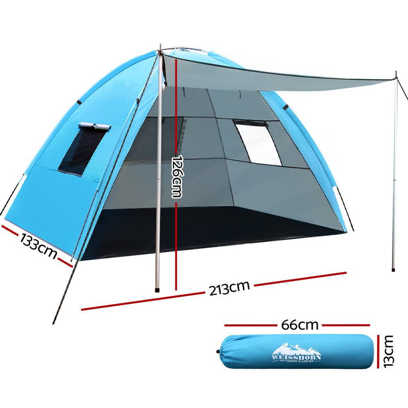 Weisshorn Beach Hiking Sun Shade Shelter - sportscrazy.com.au