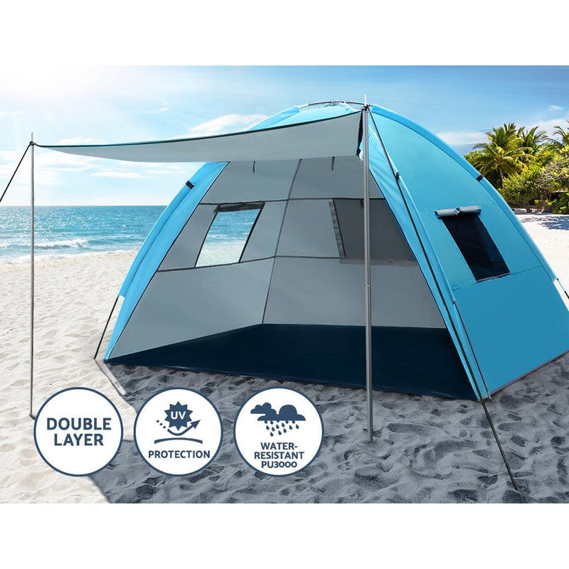 Weisshorn Beach Hiking Sun Shade Shelter - sportscrazy.com.au