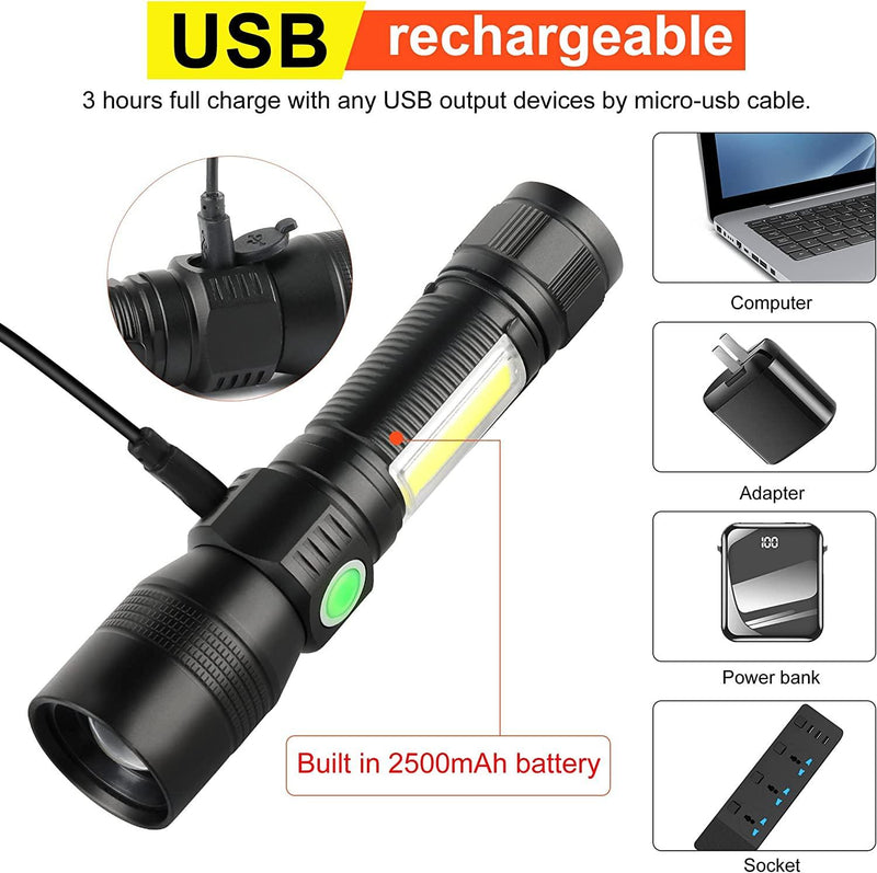 Waterproof Rechargeable UV Light Torch - sportscrazy.com.au