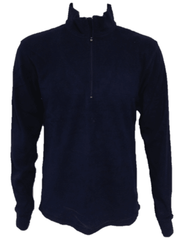 Ladies Microfleece Top - Navy - sportscrazy.com.au