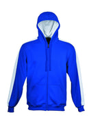 Mens Contrast Fleece Hoodie - Royal/White - sportscrazy.com.au