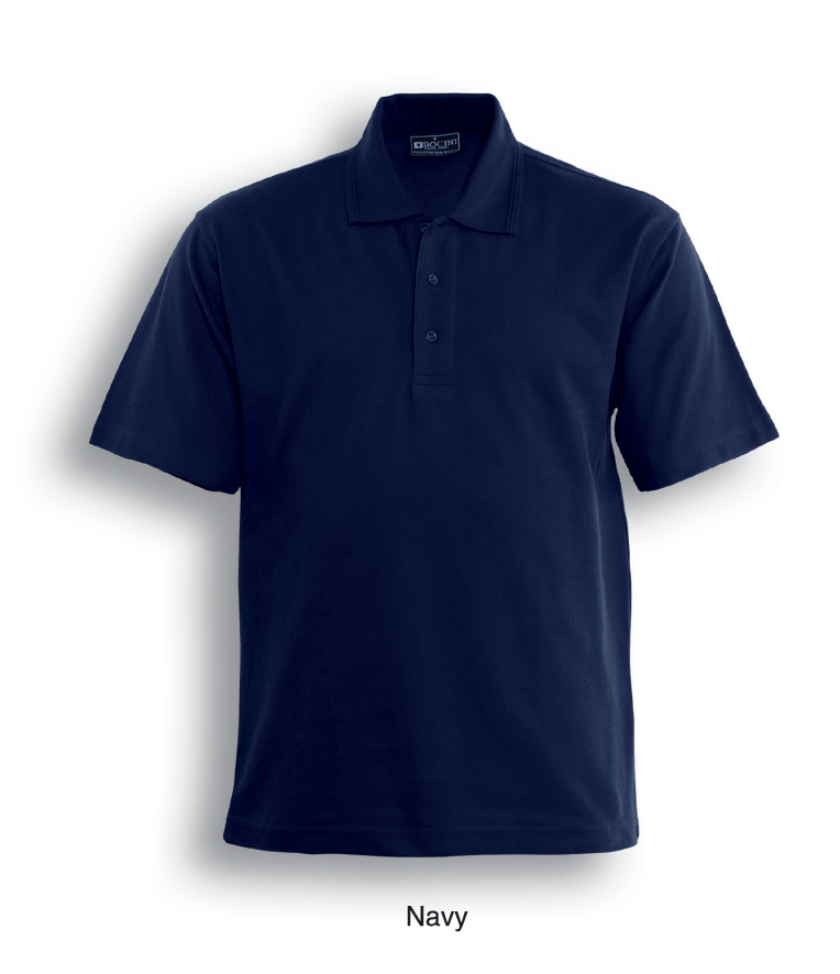 Huon Cotton Jersey Polo - Navy