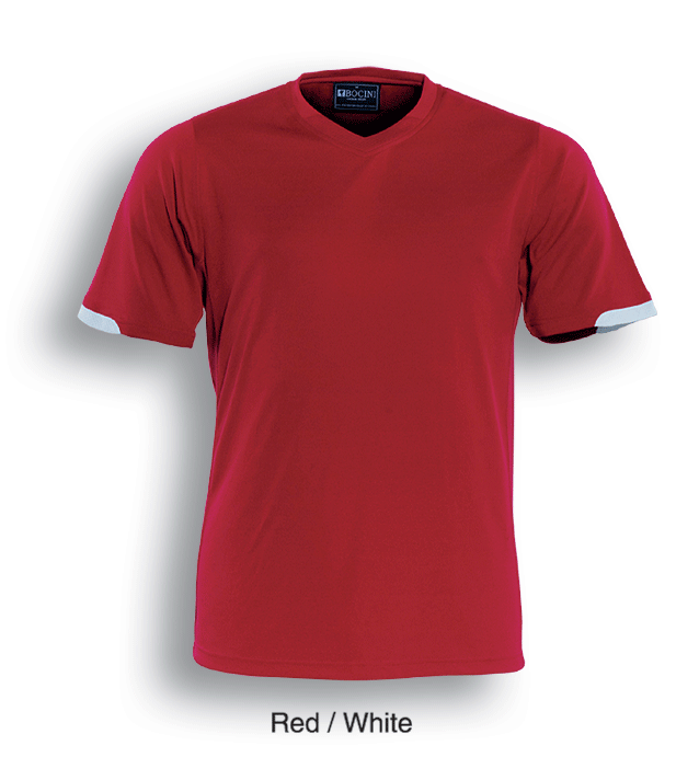 Adults Breezeway Soccer Jersey - Red/White - sportscrazy.com.au