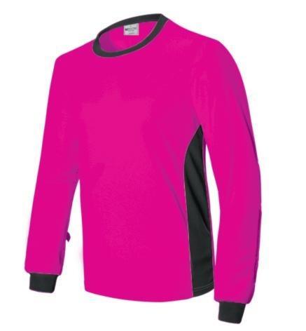 Kids Goal Keeper Jersey - Magenta/Black - sportscrazy.com.au