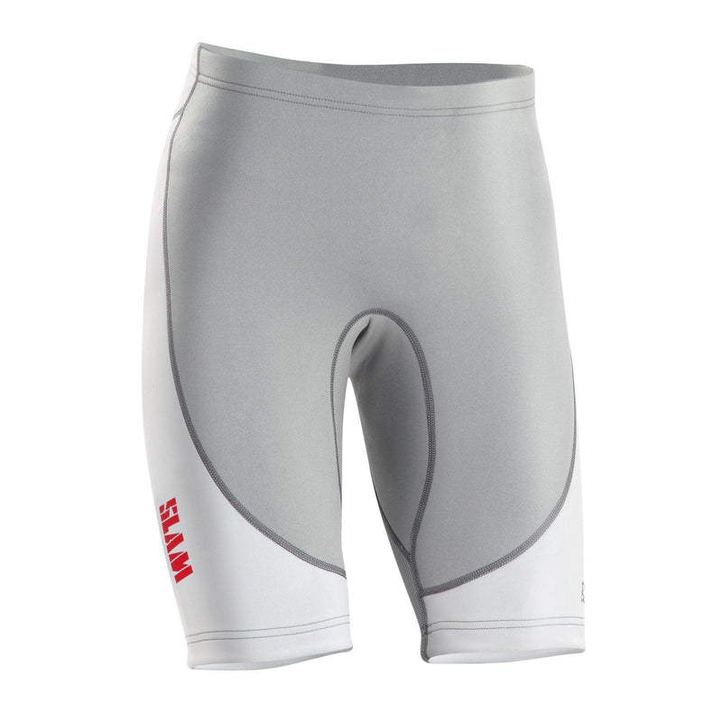 Slam Kids Skiff Short - Grey/White - sportscrazy.com.au