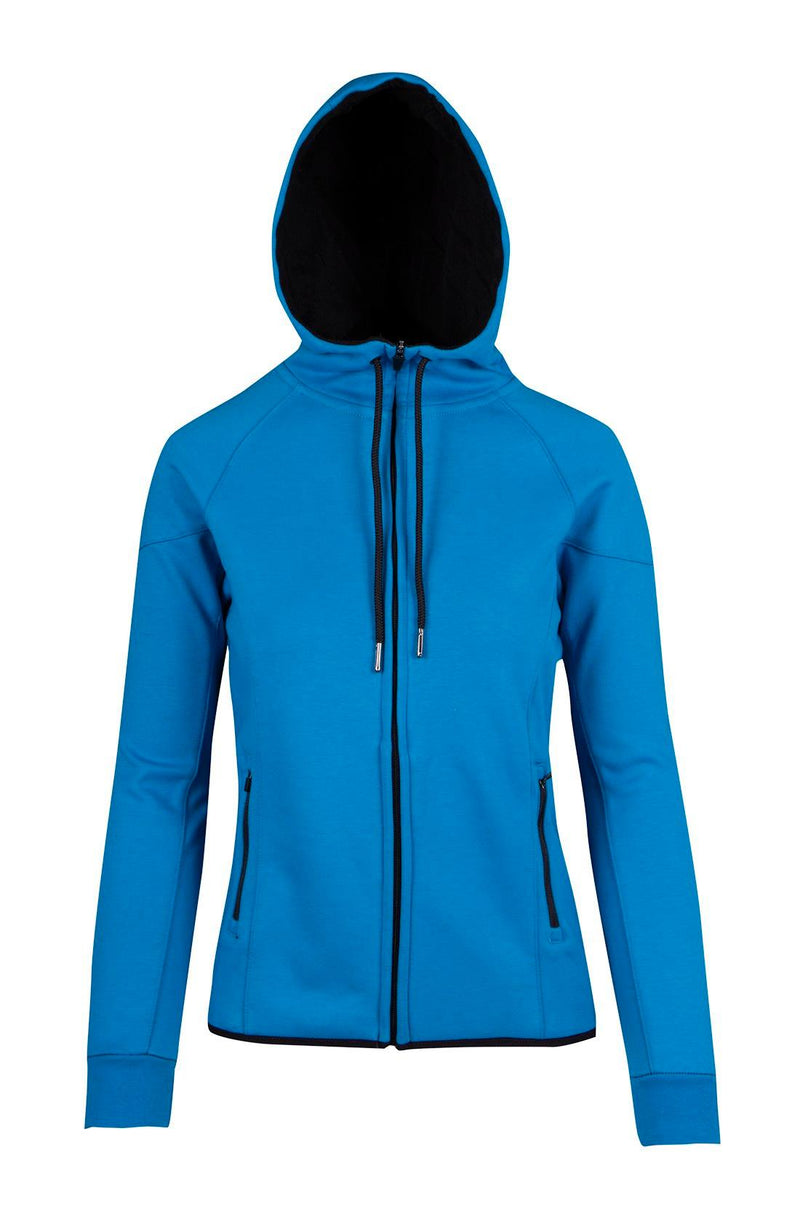 Ladies Cotton Bonded Polar Fleece - Azure