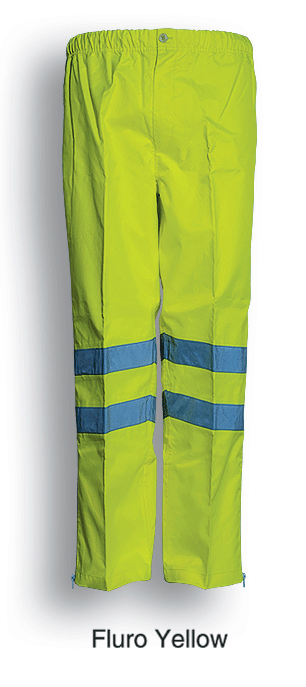 Hi Viz Rain Pants - Fluro Yellow - sportscrazy.com.au