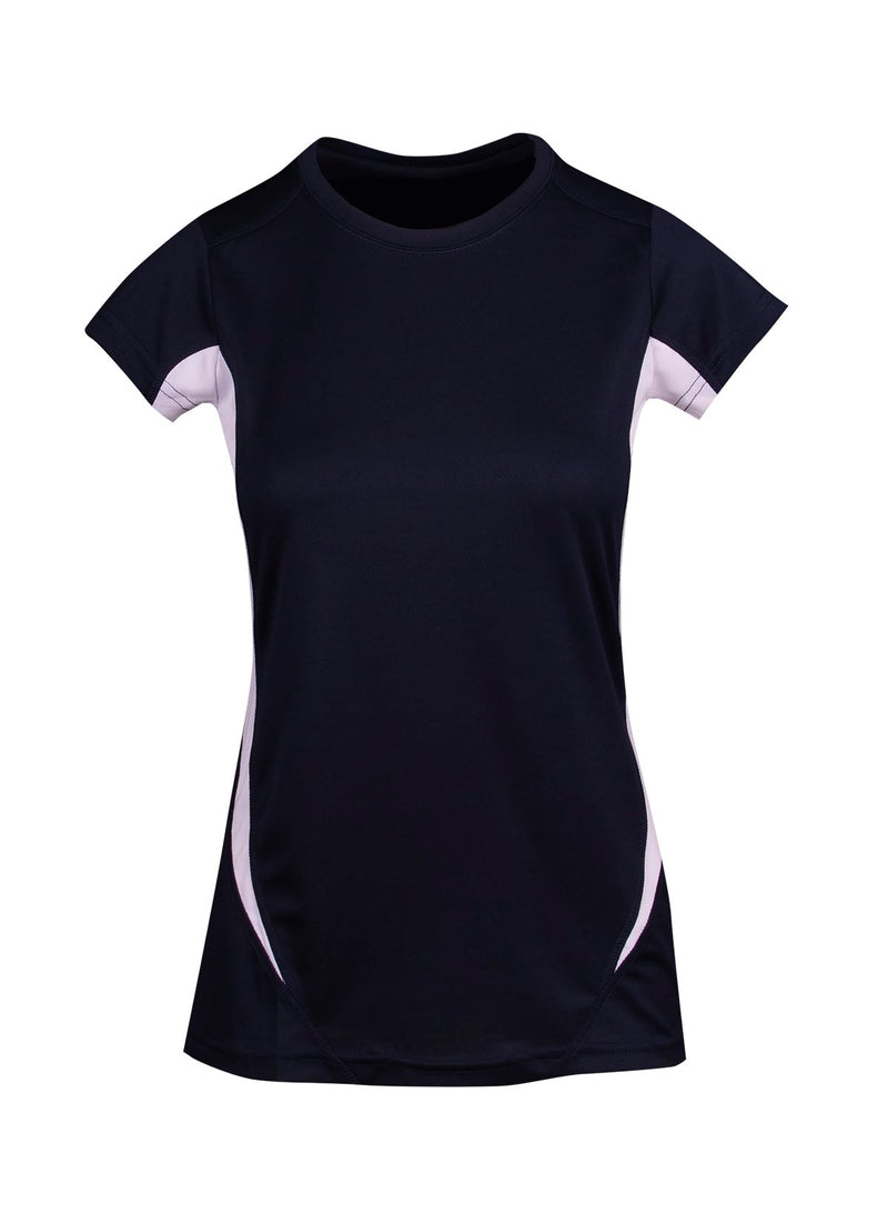 Ladies Accelerator Training T-Shirt - Navy/White - sportscrazy.com.au